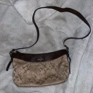 Vintage Coach Ashley Signature C Shoulder Bag